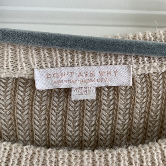 Brown & Cream Striped Sweater - Picture 3 of 5